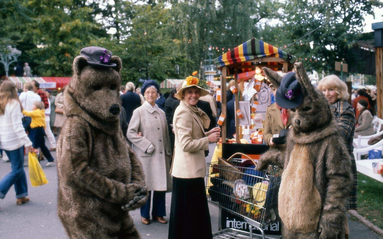 Lisebergskaninernas föregångare, slutet av 1970-talet. 