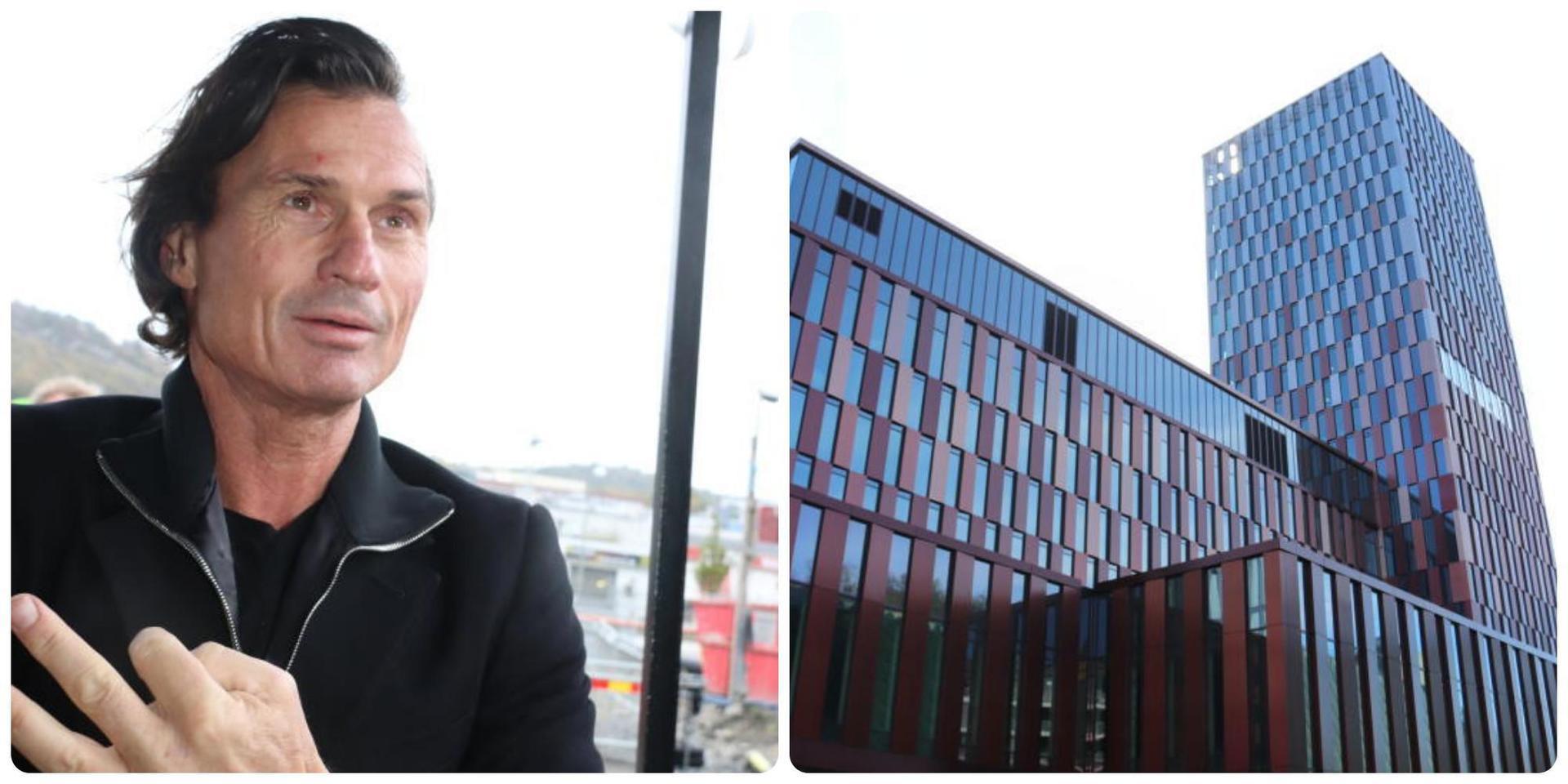 Petter Stordalen kommer till Mölndal för att se sitt senaste hotell som nu står helt färdigt. Bild: Tobias Holmgren/ Arkiv