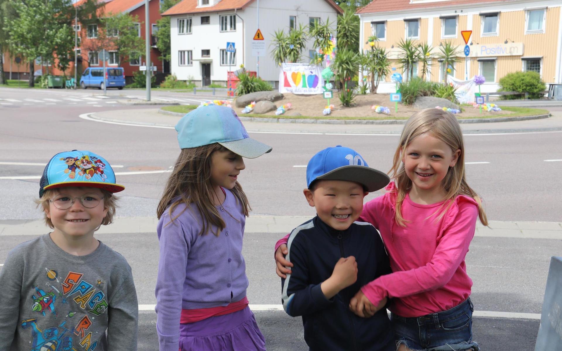 Melissa Säfström, Vidar Edenfeldt, Ireediu Odpurer och Amalia Mendoza.