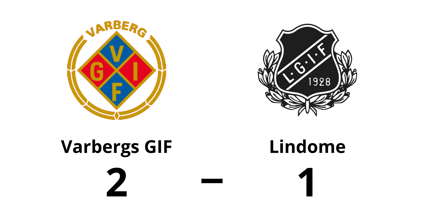 Varbergs GIF FK vann mot Lindome GIF