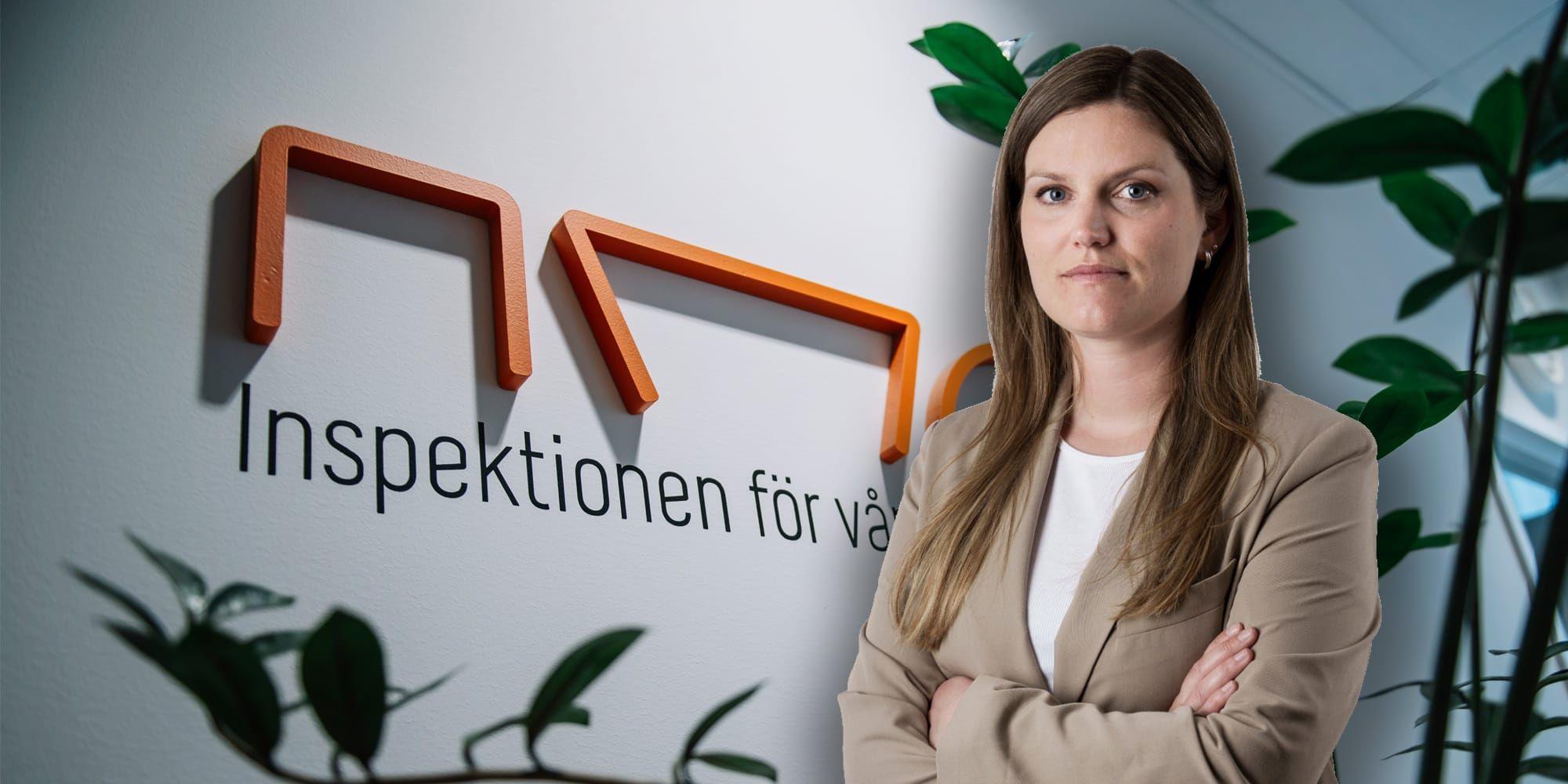 Mölndals-Postens chefredaktör Erika Arnadottir.