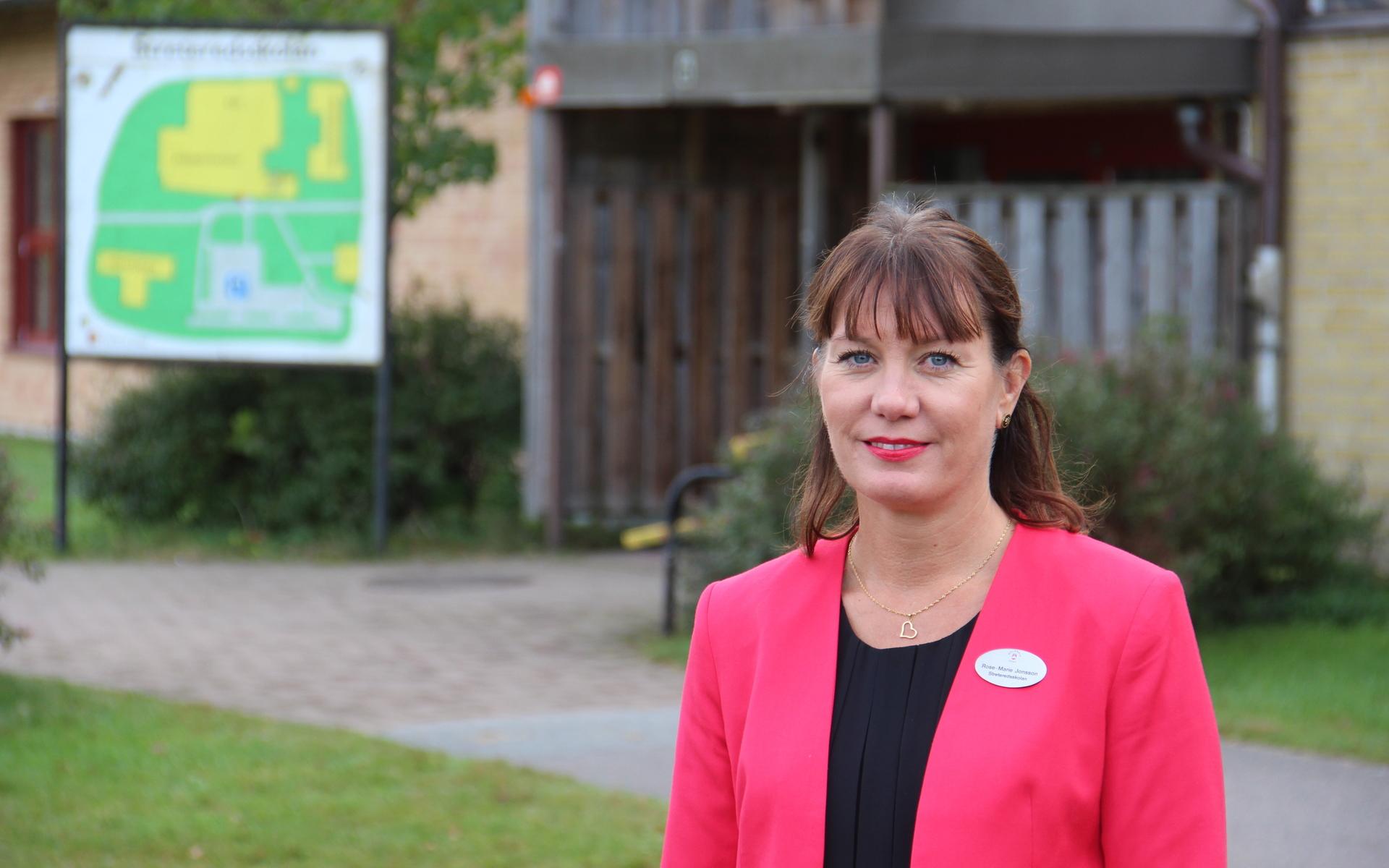 Rose-Marie Jonsson är rektor på Streteredsskolan.