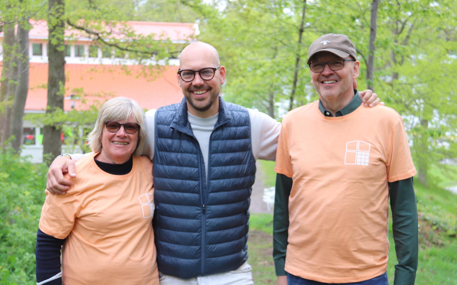 Gudrun Wannebo, Jacob Sagman och Dan Brännström är alla engagerade i Johanneskyrkan. 