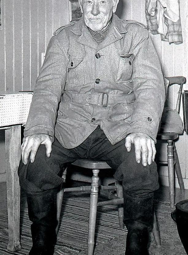 Axel i Sörgårn, år 1950.