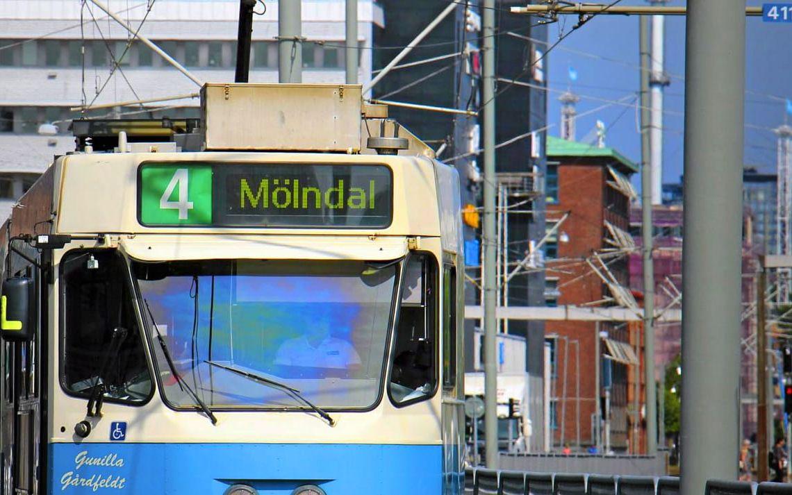 Spårvagnstrafiken i Mölndal ställs in i två veckor i april, bland annat under påsken. Det är ett spårarbete mellan Mölndal och Lana hållplats.